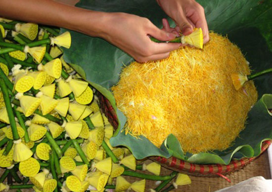 Trà sen Hồ Tây Hà Nội